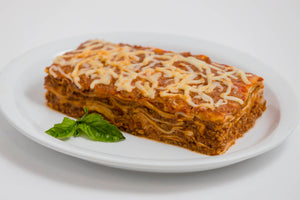 Meat Lasagna on a plate