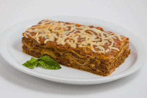 Gluten Free Meat Lasagna on a plate