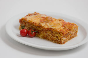 Gluten Free Tomato Lasagna on a plate