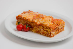 Tomato Lasagna on a plate