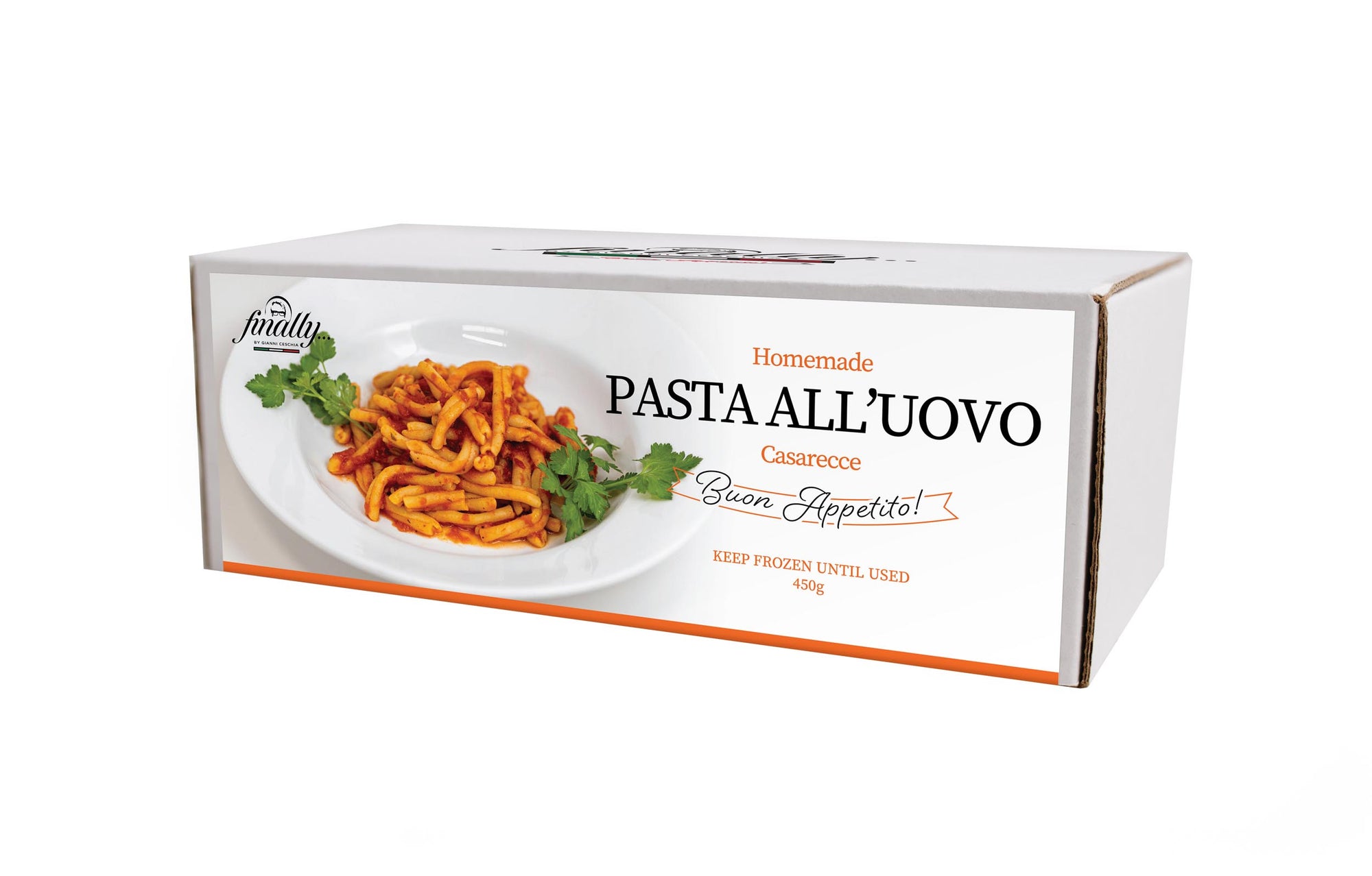 PASTA ALL'UOVO (CASARECCE)