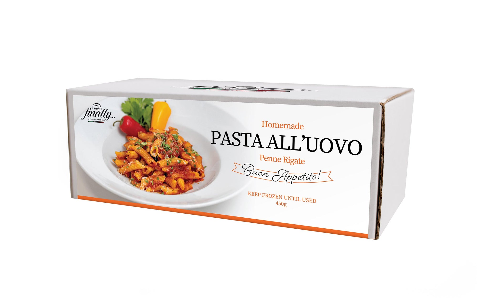 PASTA ALL'UOVO (PENNE RIGATE)