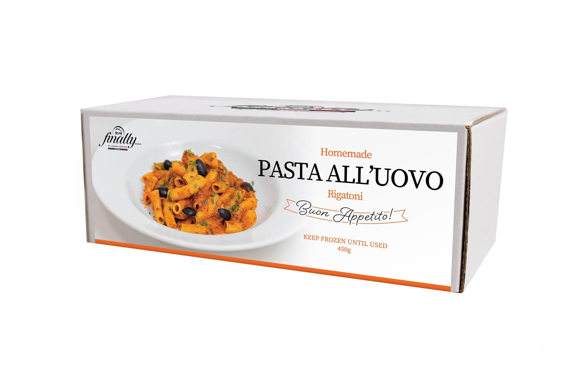 PASTA ALL'UOVO (RIGATONI)