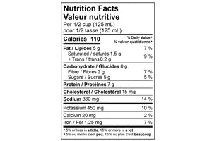 Meat Sauce Nutrition Facts