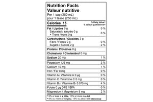 Vegetable Broth Nutrition Facts